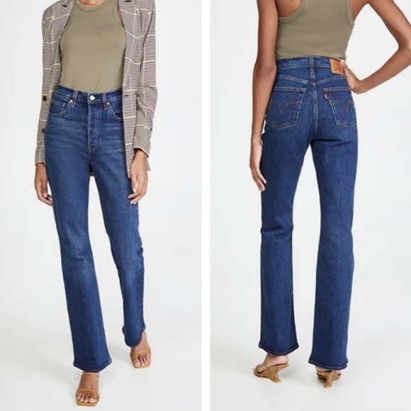 Levi's Ribcage High Rise Bootcut Jeans - Picture 8 of 16